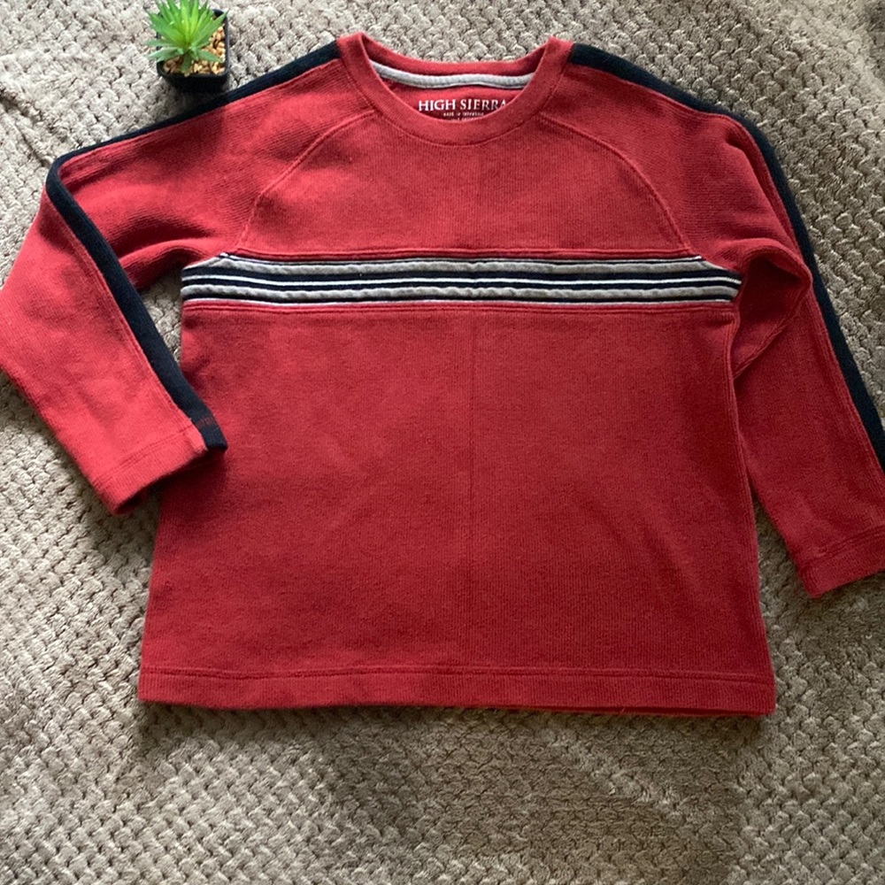 Boy’s Red Sweater